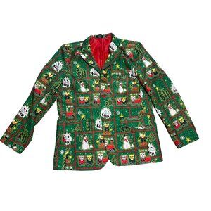 Men’s size large Christmas blazer
